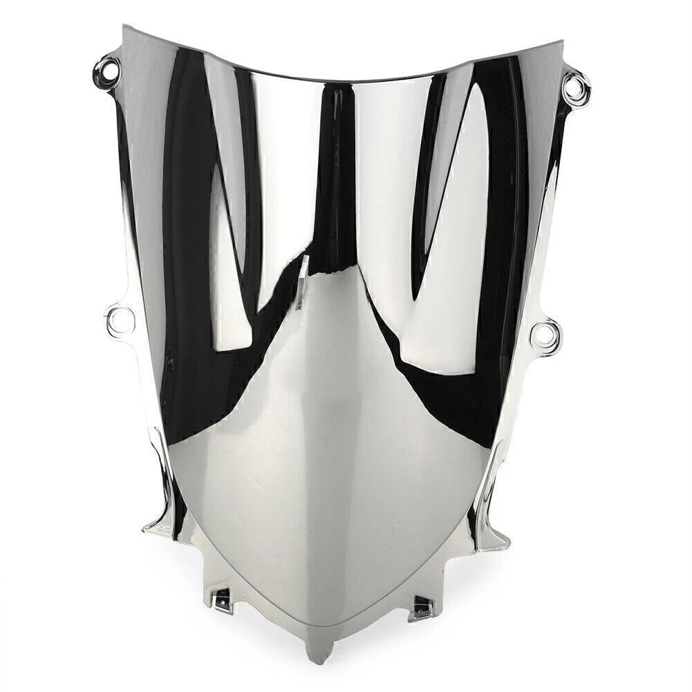 Double Bubble Front Windshield for Yamaha YZF 600 R6 (2017-2018) Silver
