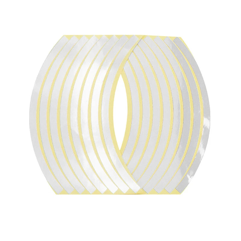 Reflective Rim Stripes Wheel Decals for Suzuki GSXR 600/750/1000 (2001-2023)