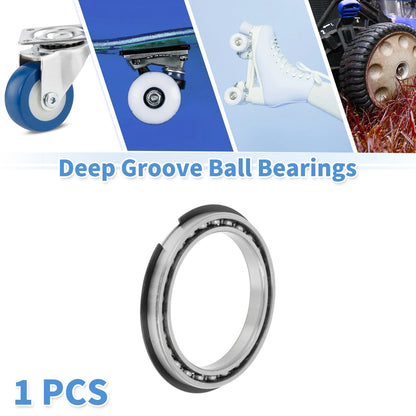 1 Pc Deep Groove Ball Bearings P5 45x58x7mm for Scooter Skateboard Wheel