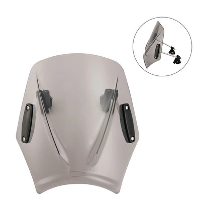 Windshield for motorcycles with 22 mm/7/8" handlebars