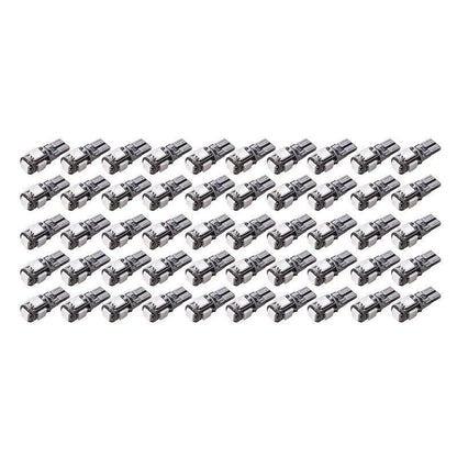 50 x T10 5-SMD 5050 Red LED Light Bulbs for Various Vehicles ()