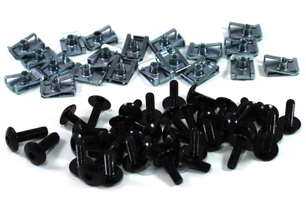 Screen Bolt & Clip / Aluminium / Fairing Screws for Aprilia RS4 125 (2011–2015)