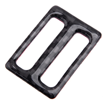 3x Carbon Fiber Rear Air Vent Outlet Frame for BMW 5 Series (2011-2017)