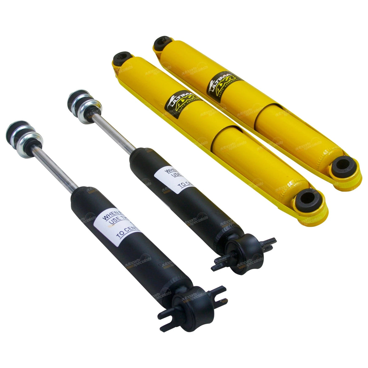 Front & Rear Gas Shock Absorber 4 x for Hilux LN50 (1983–1984)