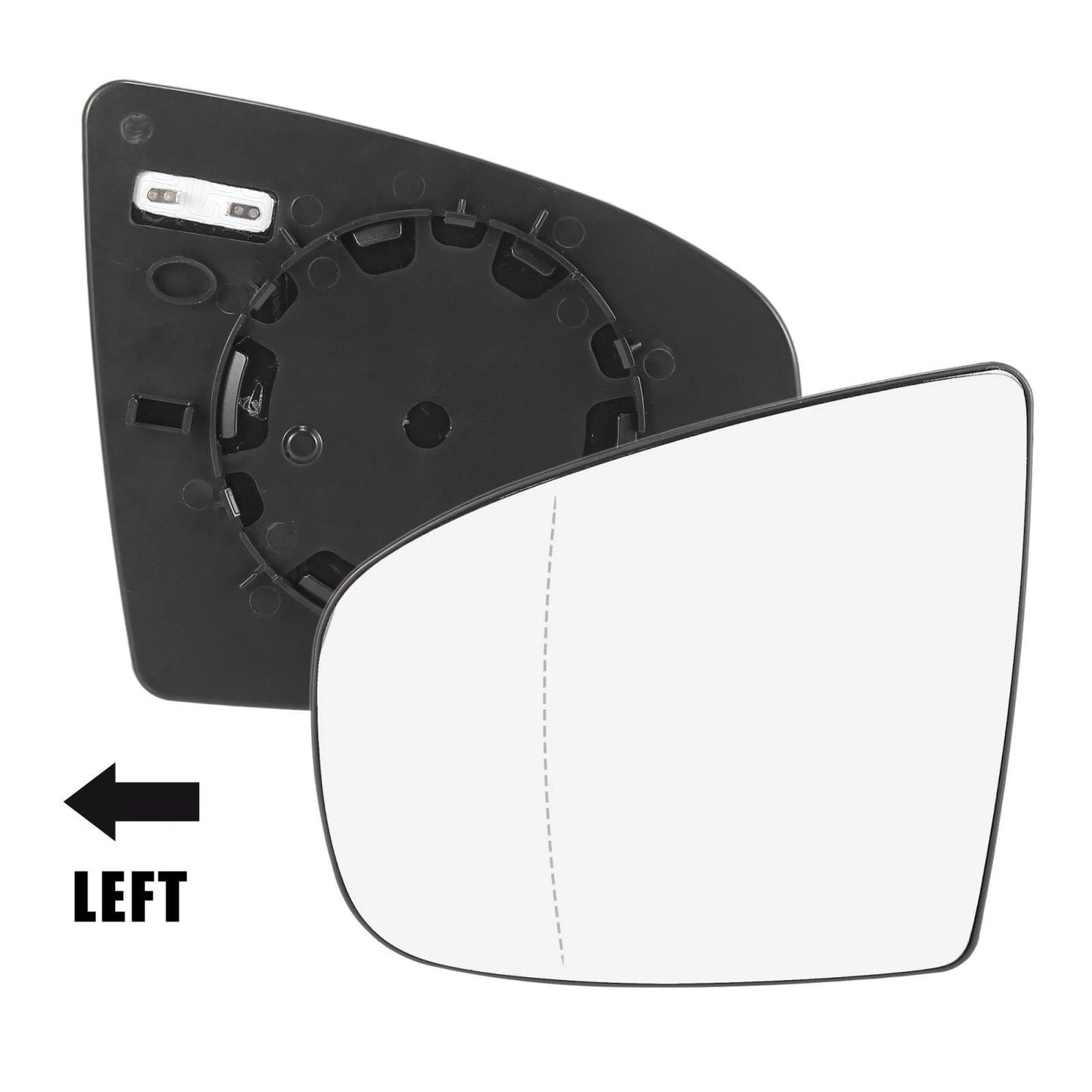 Heated Mirror Glass Replacement Left Side for BMW X5 X6 (2007-2013)