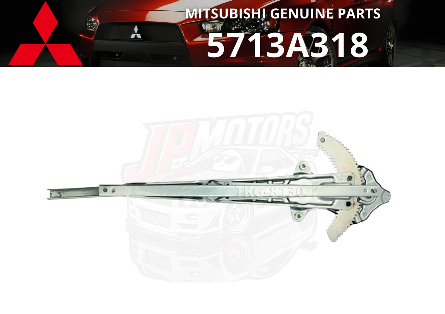 Front Door Window Regulator RH for Mitsubishi