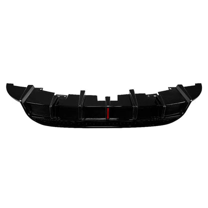 Rear Bumper Lip Spoiler Splitter for Volkswagen ID.3 (2019-2022) Glossy Black