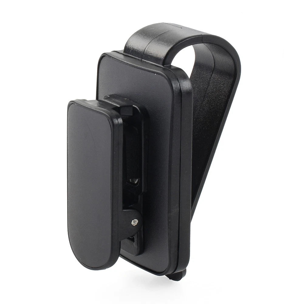 Sun Visor Clip Holder for Car - Fit Glasses, Sunglasses, Eyeglass Cards - Black