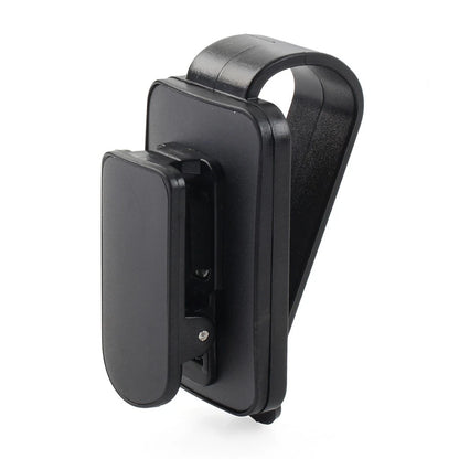 Sun Visor Clip Holder for Car - Fit Glasses, Sunglasses, Eyeglass Cards - Black