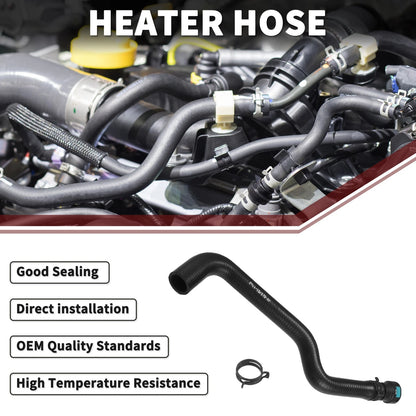 Heater Hose for Ford B-Max, Fiesta (2012-2023, 2008-2023) - Black 1 Pc