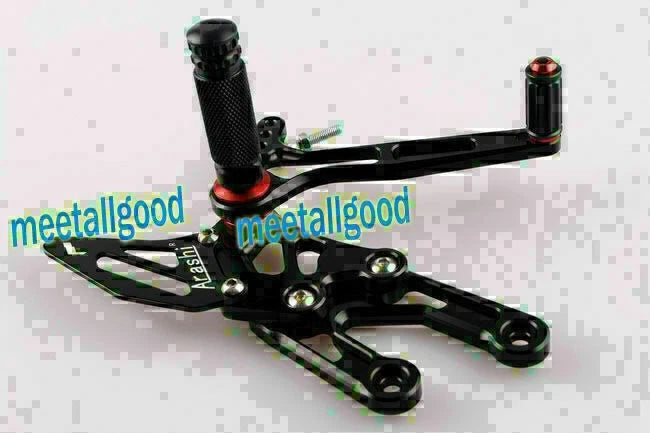 Rearset for Honda CBR 600RR (03-06) & CBR 1000RR (04-07) - Black