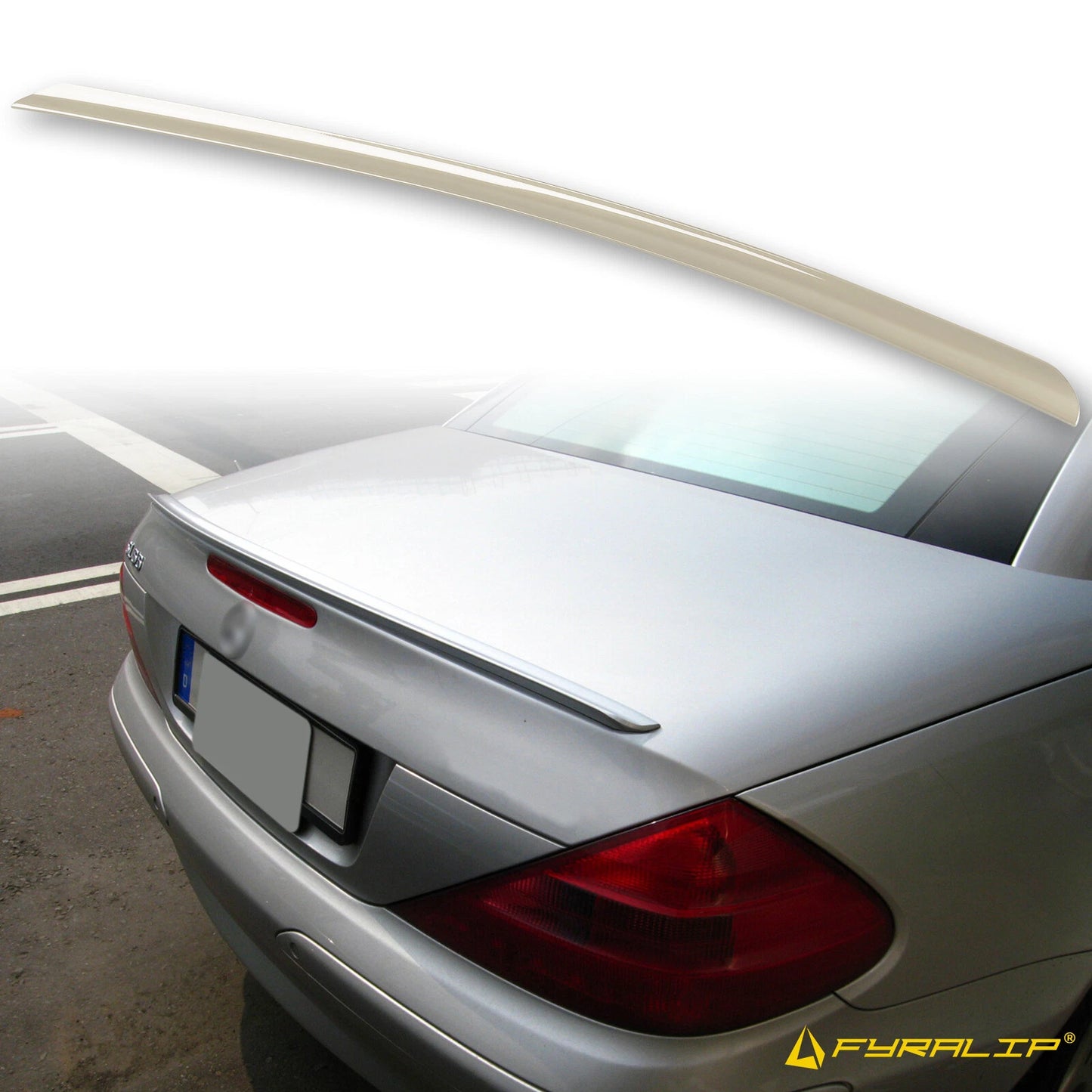 693 Silver Boot Lip Spoiler for Mercedes-Benz R230 (2002-2007)