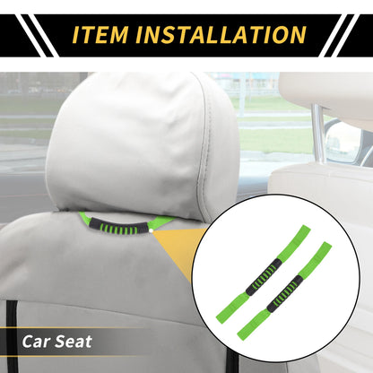 2 x Headrest Grab Handles for Jeep Wrangler (2011-2023)