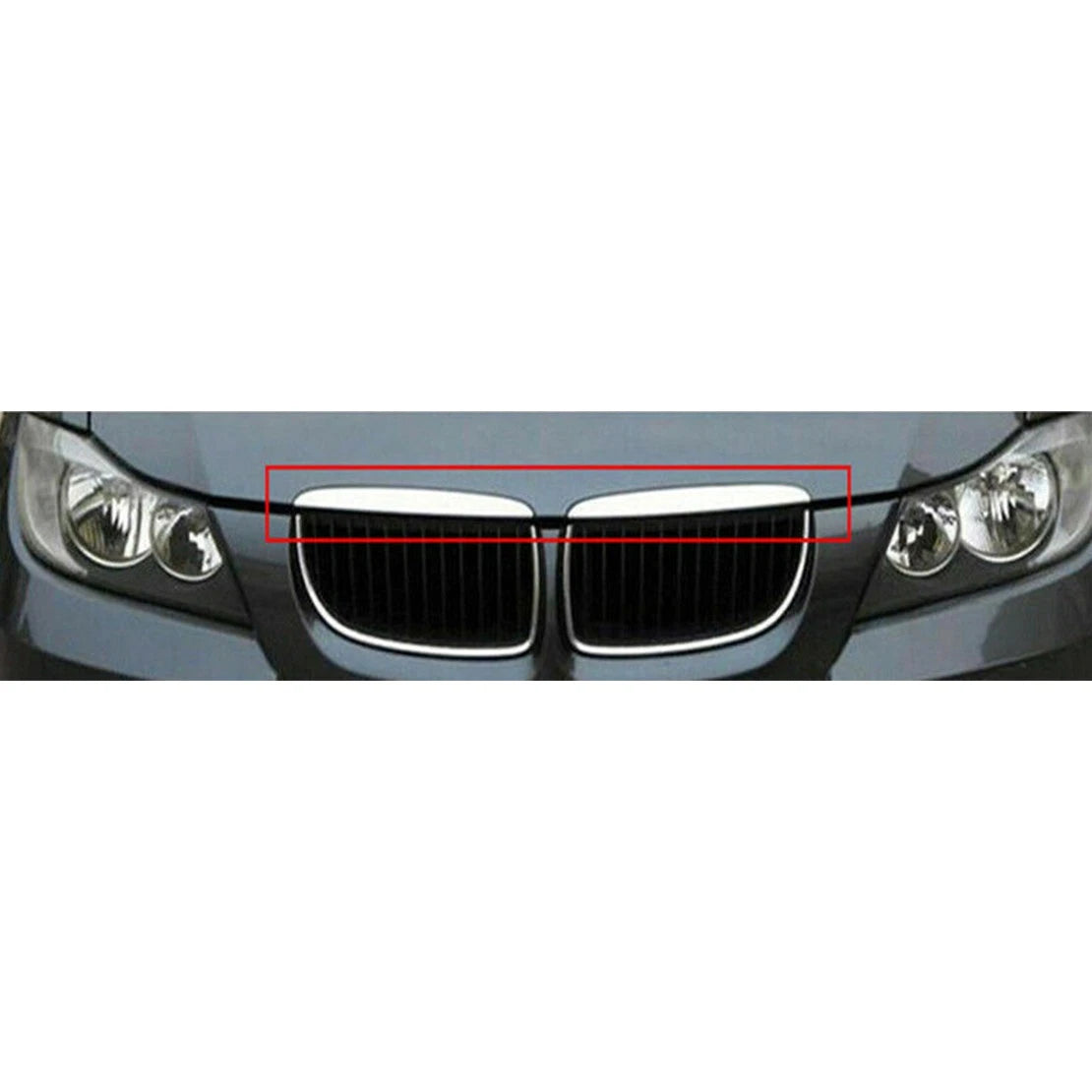 Right Front Hood Trim Grille Upper Cover for BMW 325i 330i (2006-2013)