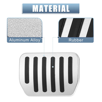 Anti-Slip Brake & Gas Pedal Covers for Tesla Model Y & 3 (2020-2023)