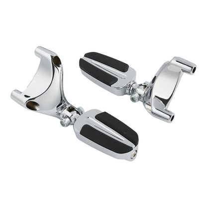 Chrome Rear Passenger Foot Peg Mount for Harley Sportster 1200 883 (2004-2013)