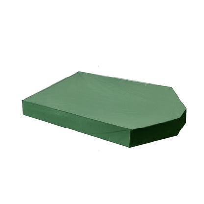 Boat Shaped Waterproof Oxford Cloth Sandbox Cover for Outdoor Play Areas