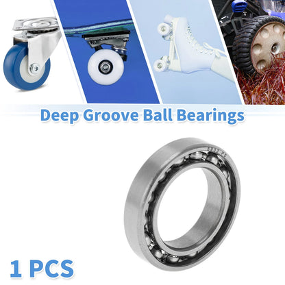 Deep Groove Ball Bearings 15x24x5mm 1 Pc for Scooter Skateboard Wheel
