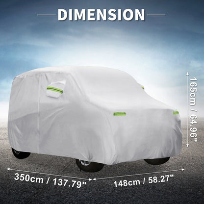 Waterproof Car Cover for Nissan Roox Silver 350x148x165cm (2015-2023)