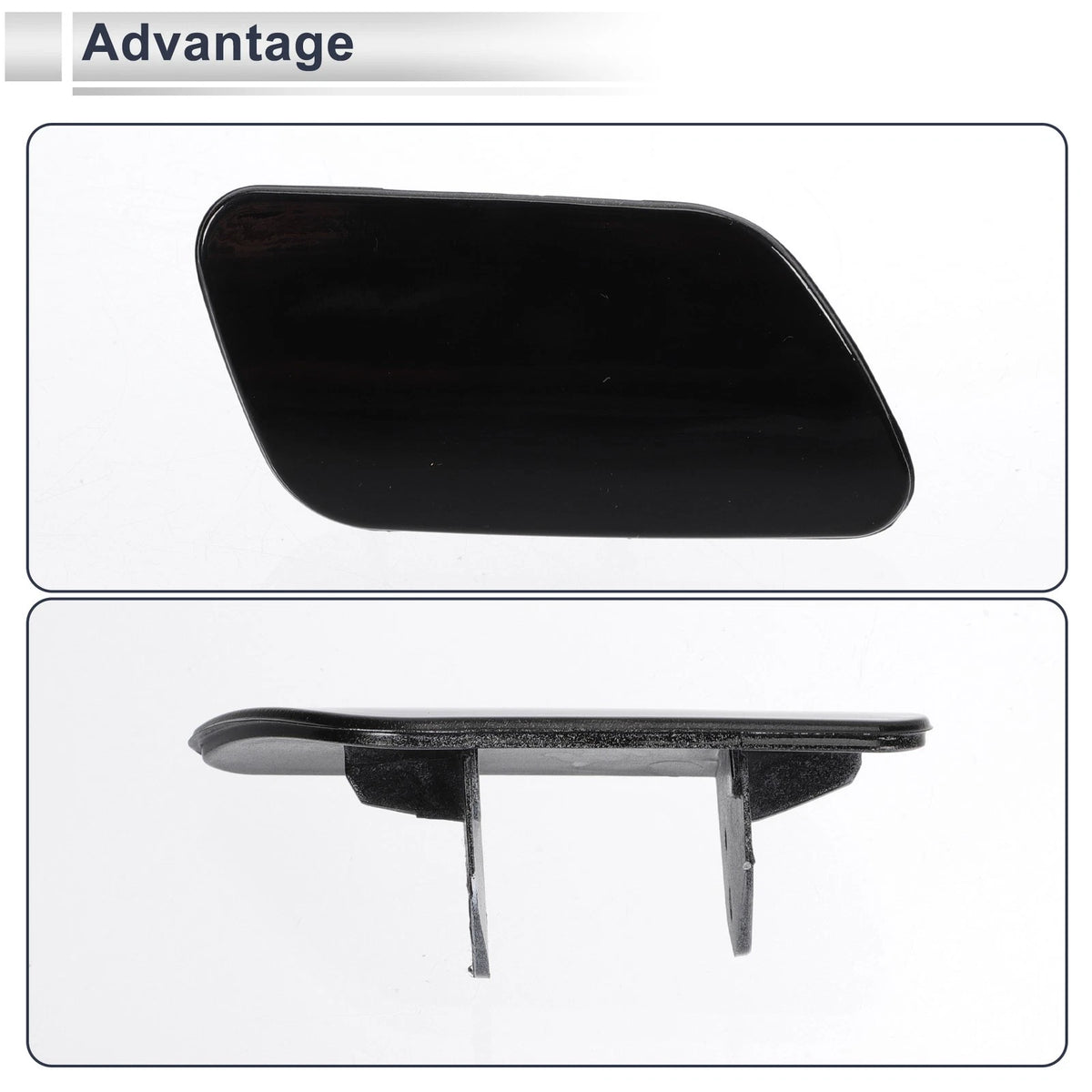 Bumper Headlight Washer Nozzle Cover Cap for BMW 740i (2016-2023)