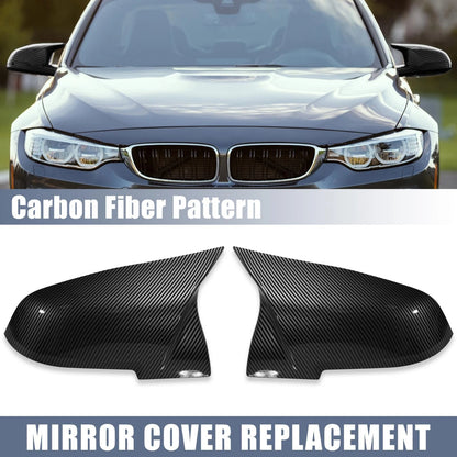 Carbon Fiber Rear View Mirror Covers Cap BMW F20 F22 F23 F30 (2012-2019)