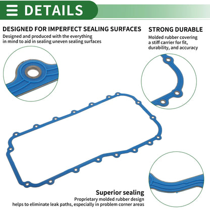 Oil Pan Gasket for Chrysler Town & Country (2003 - 2010)