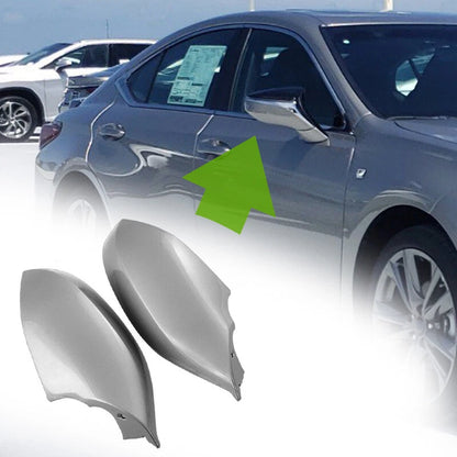 Left & Right Rearview Half Mirror Cap Covers for Lexus ES LS RC (2018-2023)