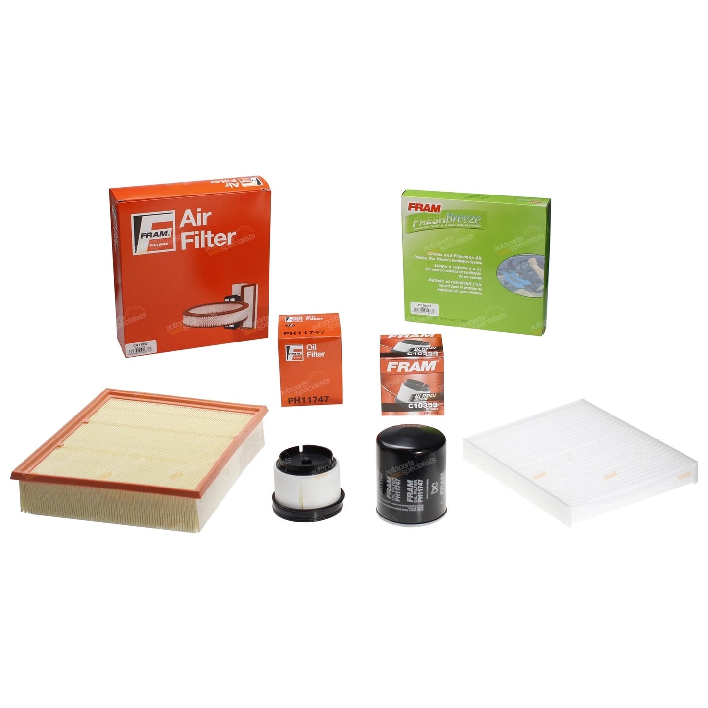 Filter Service Kit for Isuzu D-Max 3.0L Diesel (2012-2019)