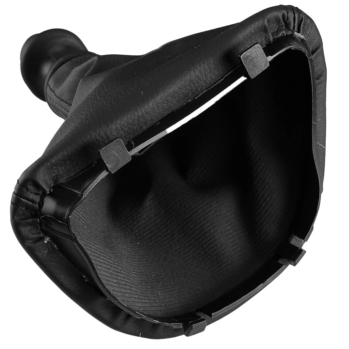 Black Leather Gear Shift Gaiter Boot Cover for Mercedes Vito (2003-2014)