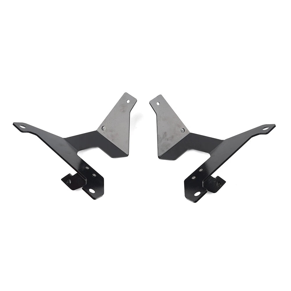 Dual A-Pillar Light Mounting Brackets for Jeep Wrangler JL Gladiator JT (2018-2023)
