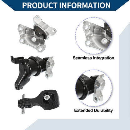 Engine Motor Trans Mount Set for Honda Civic 1.8L (2012-2014)