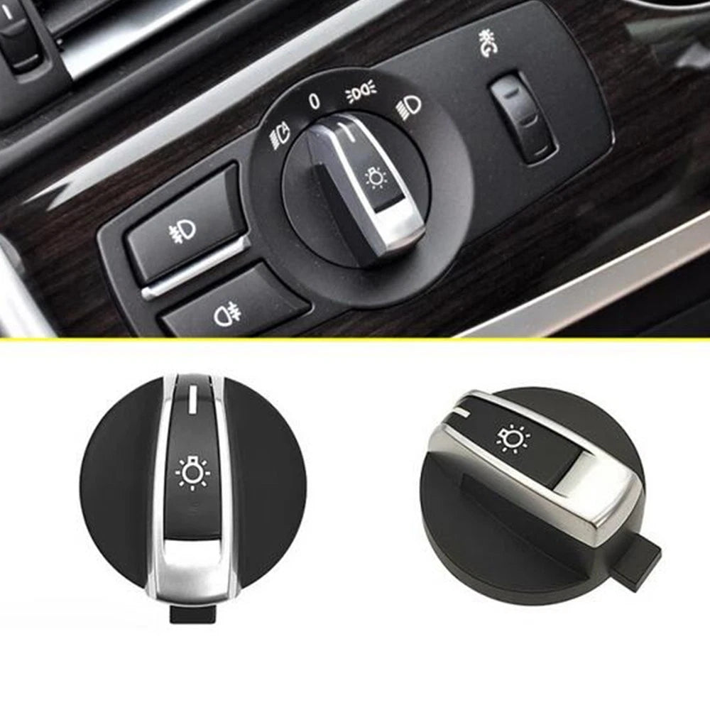 Front Headlight Control Switch Knob for BMW 5 7 Series (2010-2017)