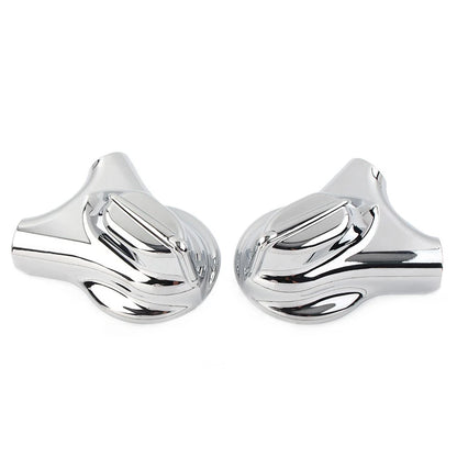 Rear Swingarm Axle Covers for Harley Heritage Softail (2008-2017) Chrome