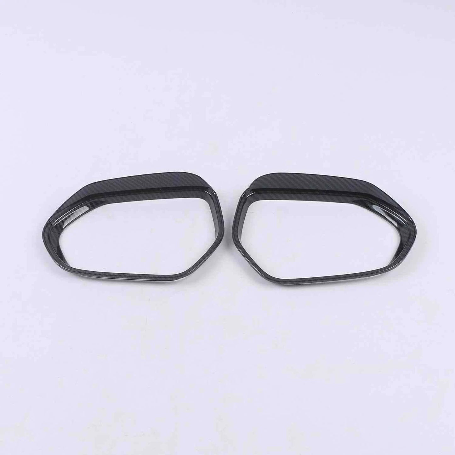 ABS Fiber Mirror Side Rain Guard Lid Cover Trim for Toyota Corolla Sedan (2020-2023)