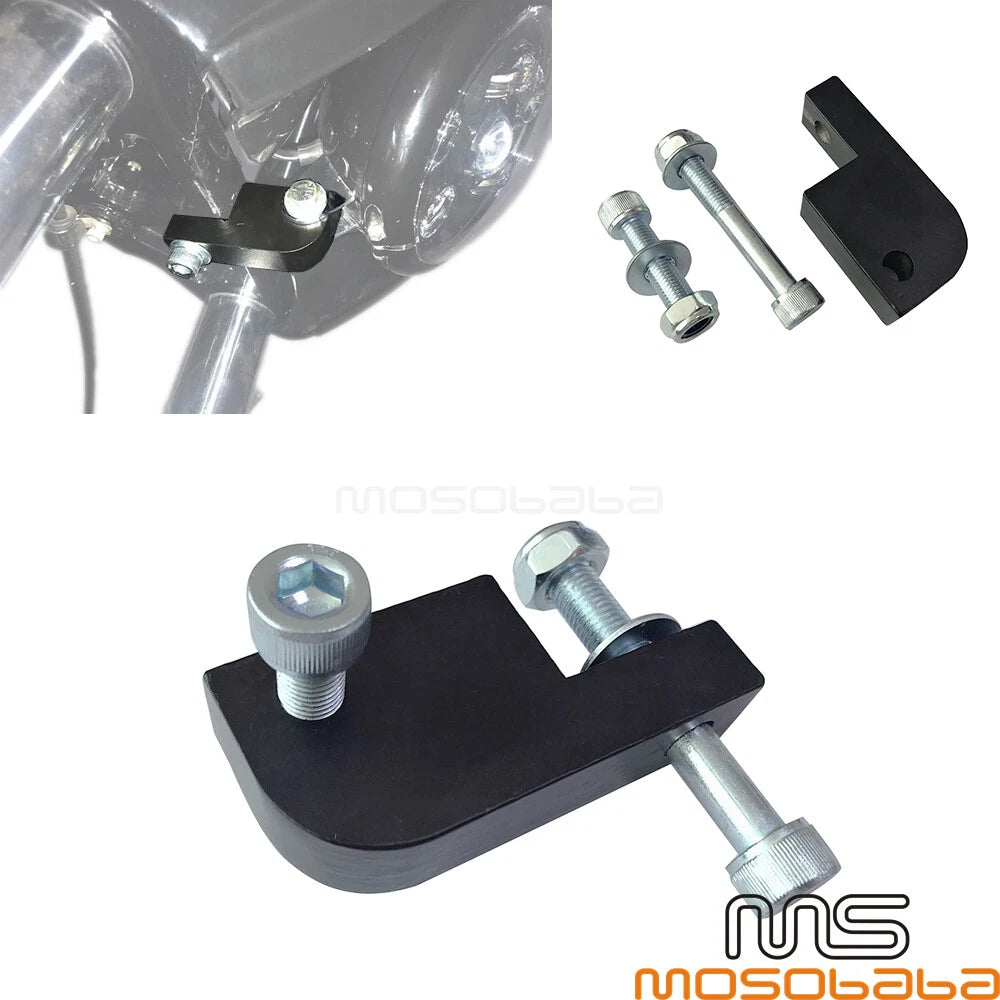 39-49mm Headlight Extension Block for Harley Dyna Sportster