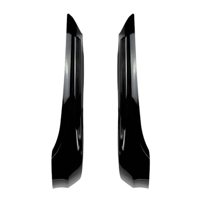 Gloss Black Front Side Spoiler Trim for BMW 3 Series E90 E91 (2009-2012)