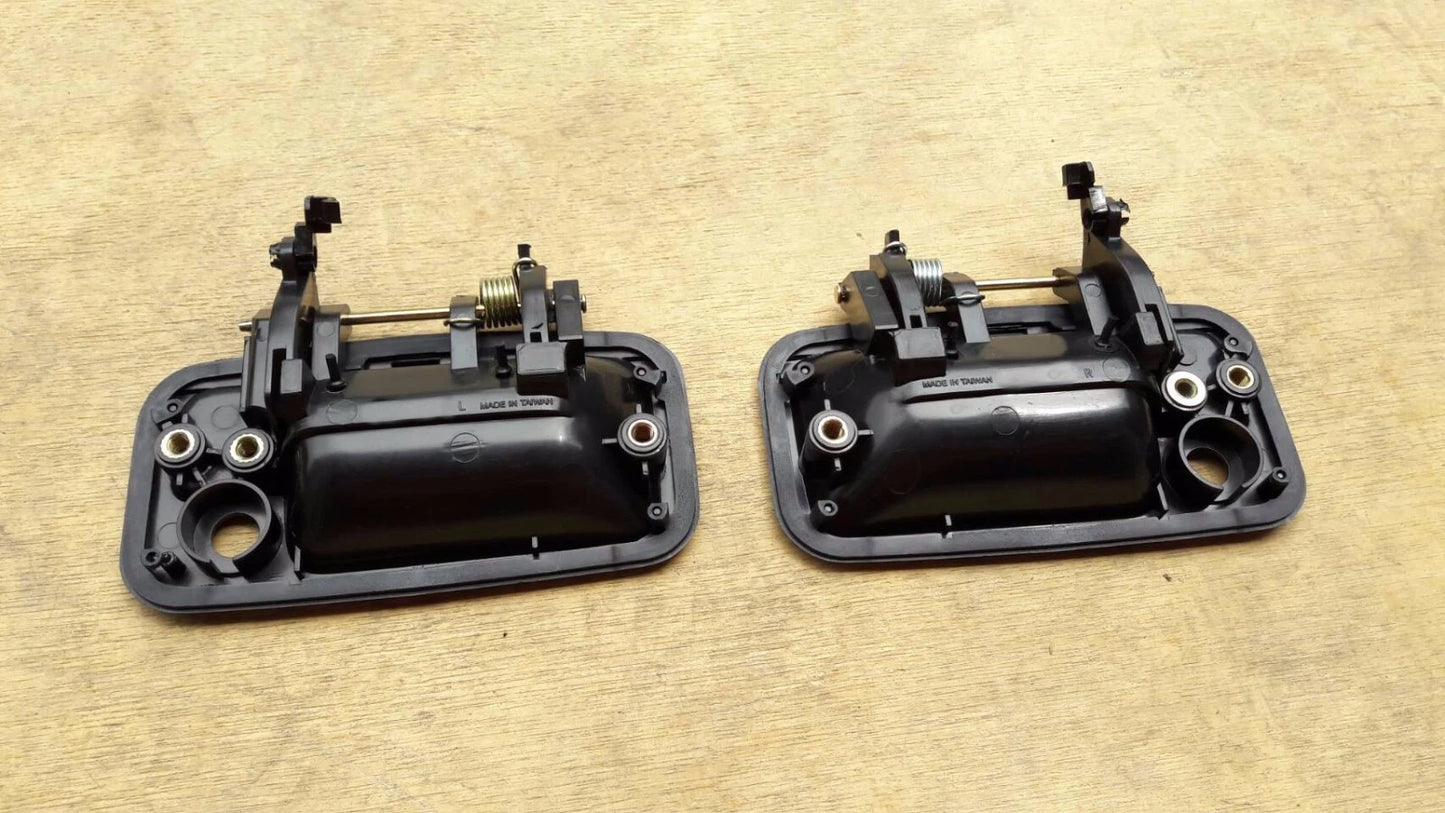 Front Door Handle Black LH+RH Pair for Holden Rodeo TF TFR (1988-2003)