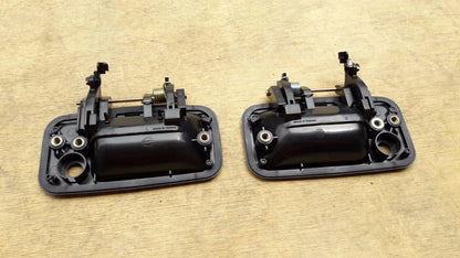 Front Door Handle Black LH+RH Pair for Holden Rodeo TF TFR (1988-2003)