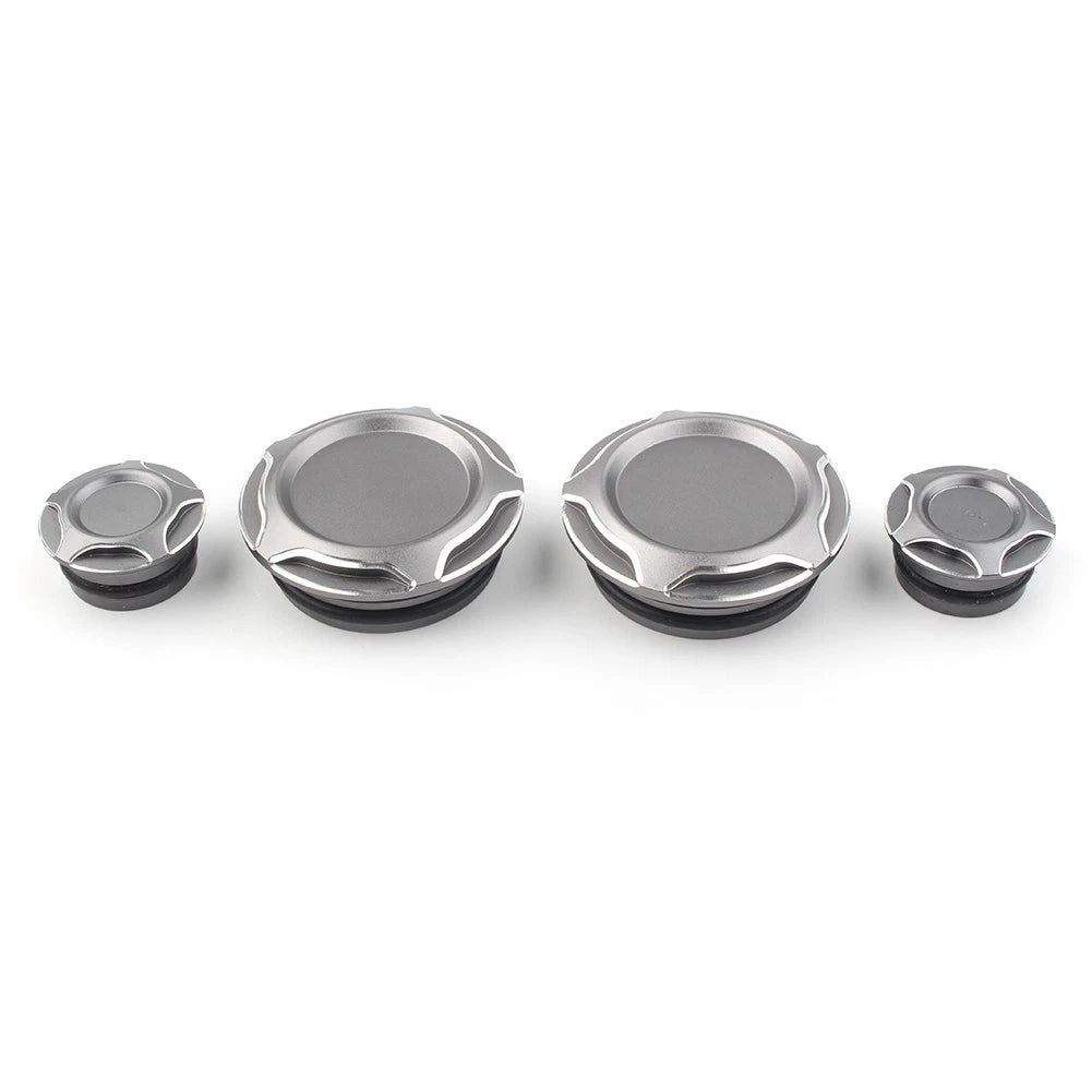 4 x Frame Bar Screw Hole Dust Cap Plug Covers for Ducati Scrambler 800