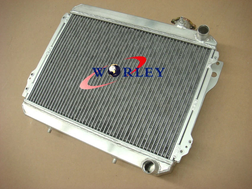 Alu Radiator + Fan for Toyota Corolla AE71 AE72 (1979-1983)
