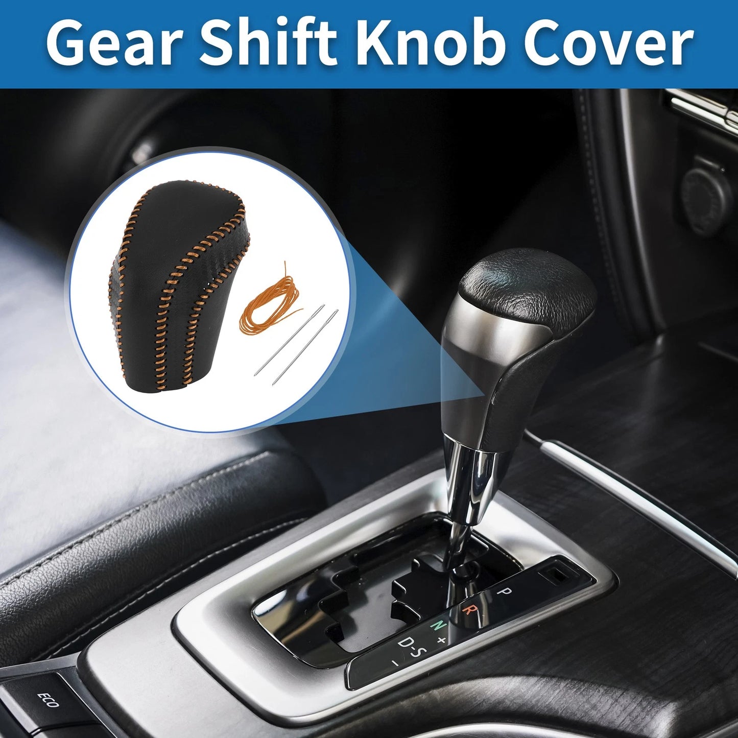 Carbon Fiber Gear Shift Knob Cover for Toyota Camry (2018-2024)