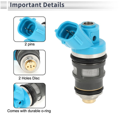 Fuel Injector 1 Pc for Toyota Hilux RZN14 Hiace RZH1 Dyna RZY2