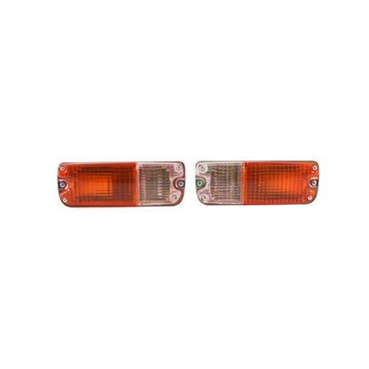 Bumper Lights Indicator Lamp L+R Fits Toyota Hilux RN20 RN25 Ute Truck 1974-1978