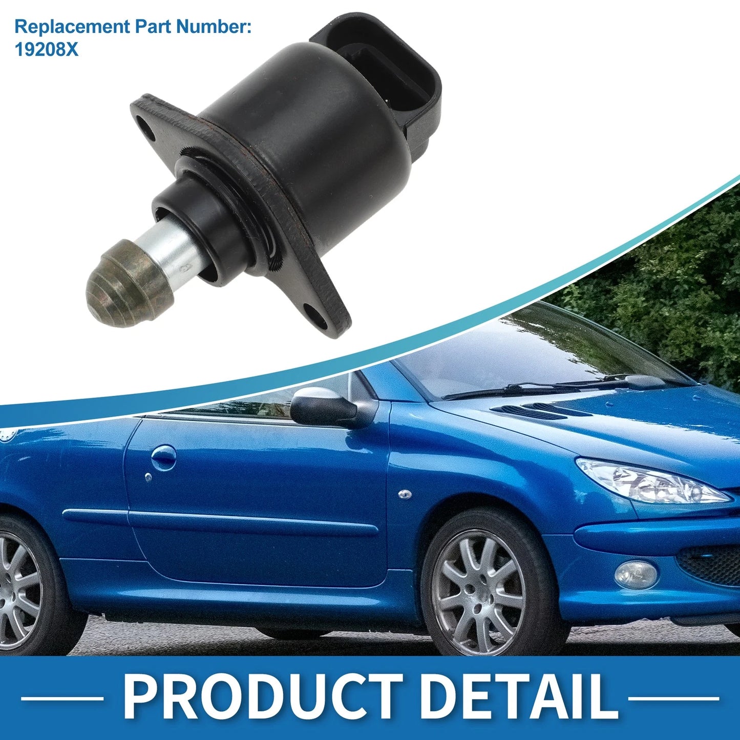 Idle Air Control Valve for Peugeot 406 (2000-2004)
