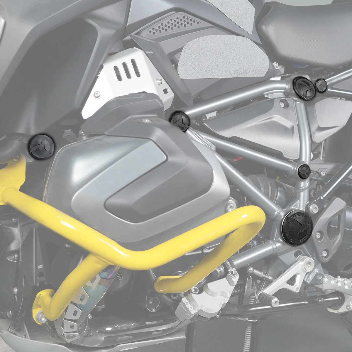 TPU Frame Hole Covers for BMW R 1250 GS Adventure (2019-2023)