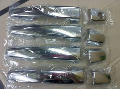 4 Door Handle Cover Trim for Mitsubishi L200 Triton (2006-2014)