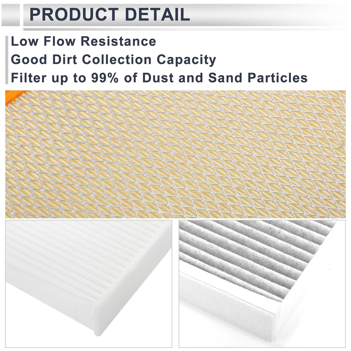 Engine Cabin Air Filter Combo 2.5L for Chevrolet Impala (2014-2019)