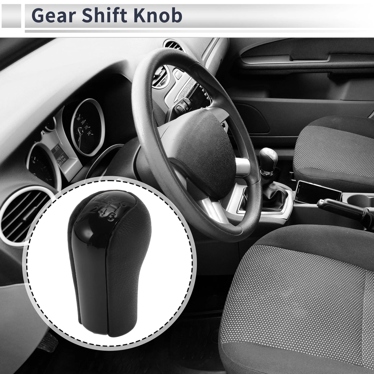 6 Speed Manual Gear Shift Knob for Toyota RAV4 (1992–2009)