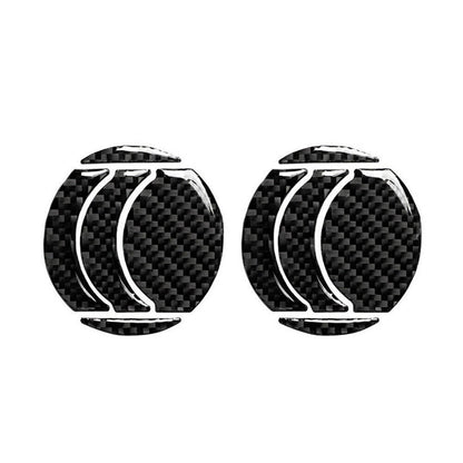 10Pcs Carbon Fiber Dashboard Vent Trim Covers for Nissan 350Z (2006-2009)