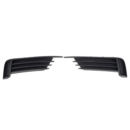 Left & Right Fog Light Grills for Audi A3 S3 2013-2017 Front Bumper